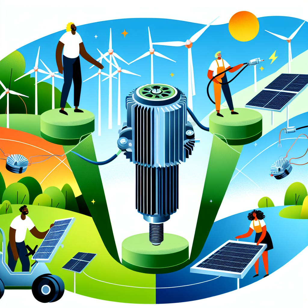 Motores eléctricos impulsando la sostenibilidad tecnológica