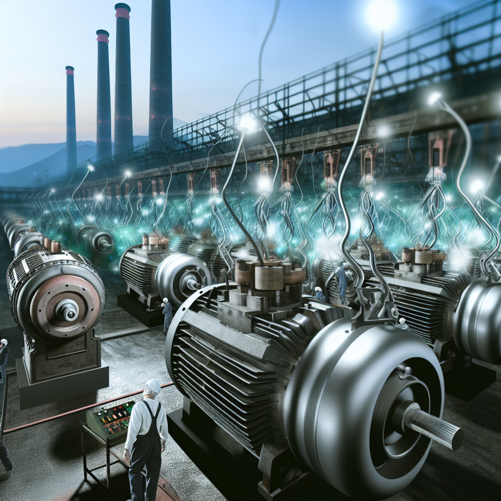 Electric motors at the heart of modern industry