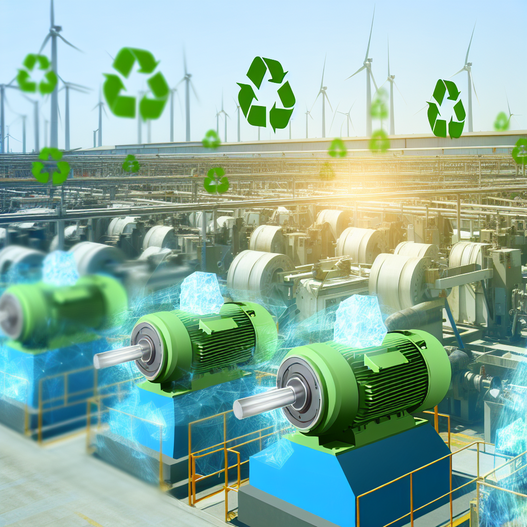 Motores eléctricos impulsando la sostenibilidad industrial