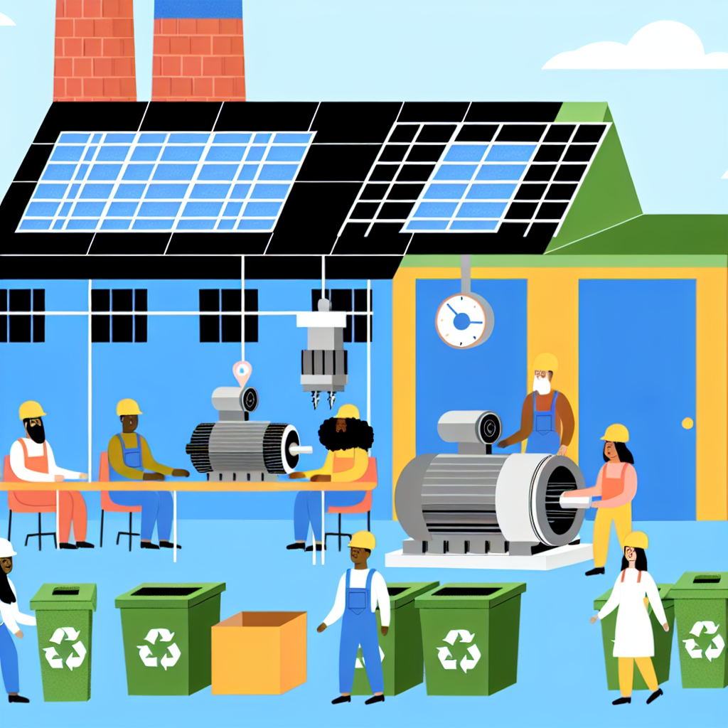 Motores eléctricos clave para una industria sostenible